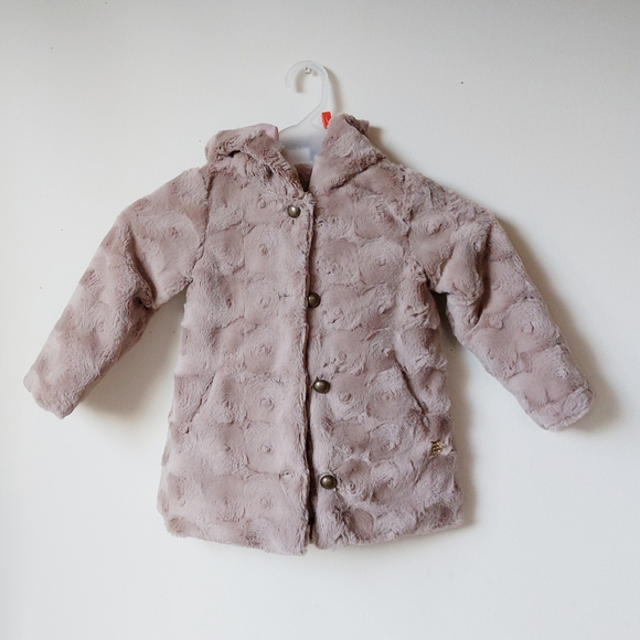 Faux fur Toddler coat